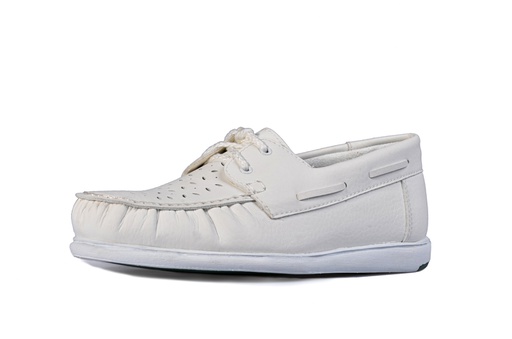 Ladies Camille Light Weight Bowls Shoe - White